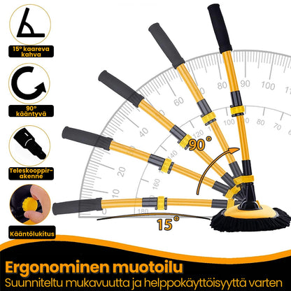 Pidennettävä Autopesumoppi