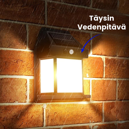 Vedenpitävä aurinkolamppu