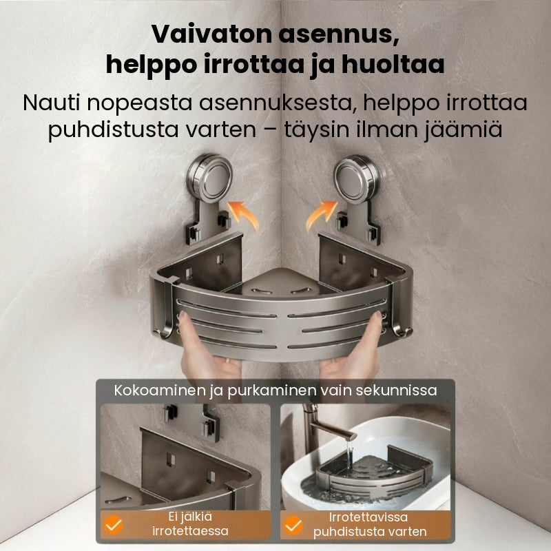 Imukuppi-Alumiinisäilytystila